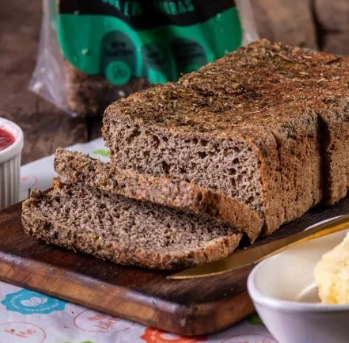 Pão de Amêndoas - Fatiado/Assado (350g)