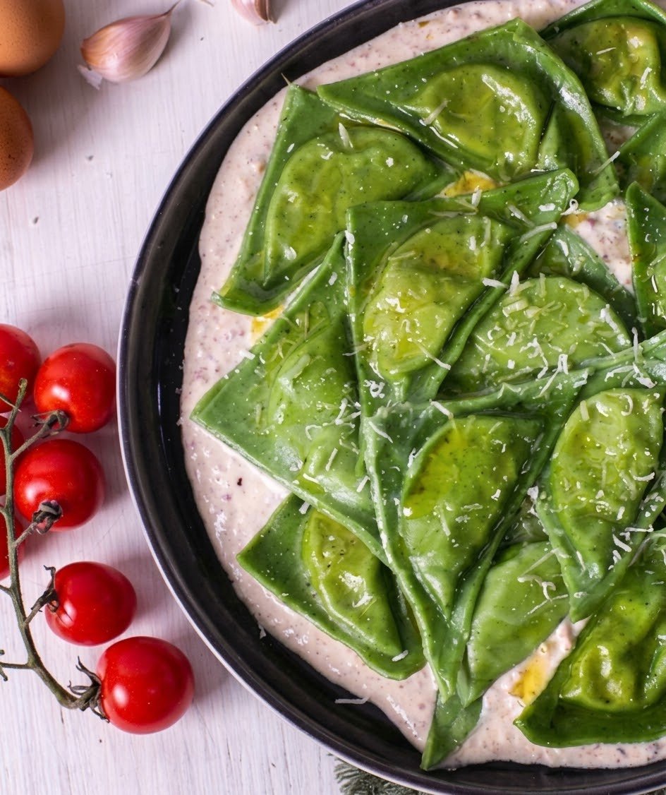 Tortellini Verde Ricota com Tomate Seco (400g)