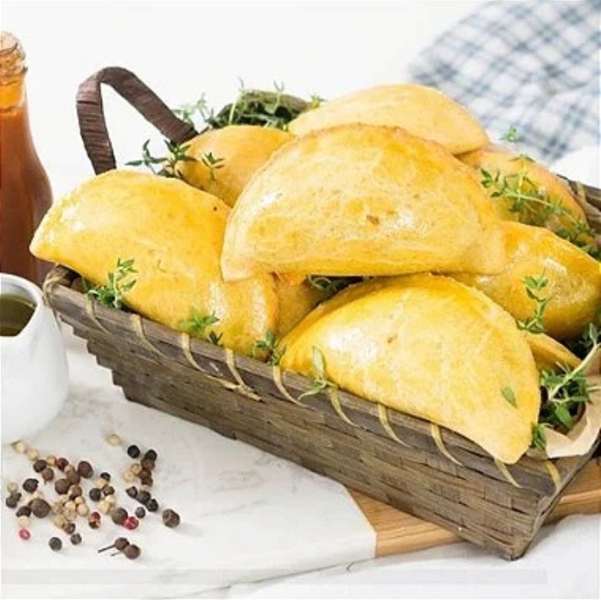 Mini Pastel de Nata Frango com Requeijão (1 kg)