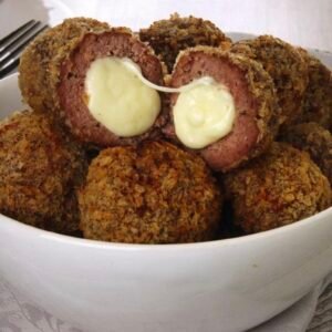 Almôndega de Carne COM Queijo (5 un)