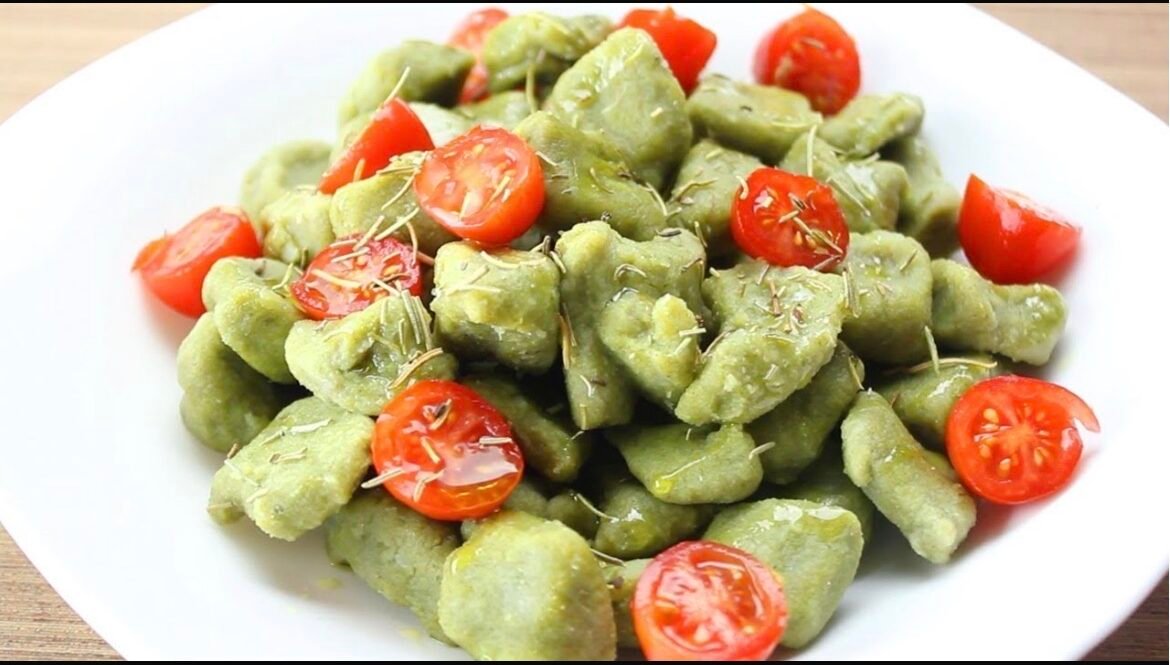 Nhoque de Batata com Espinafre (1kg)