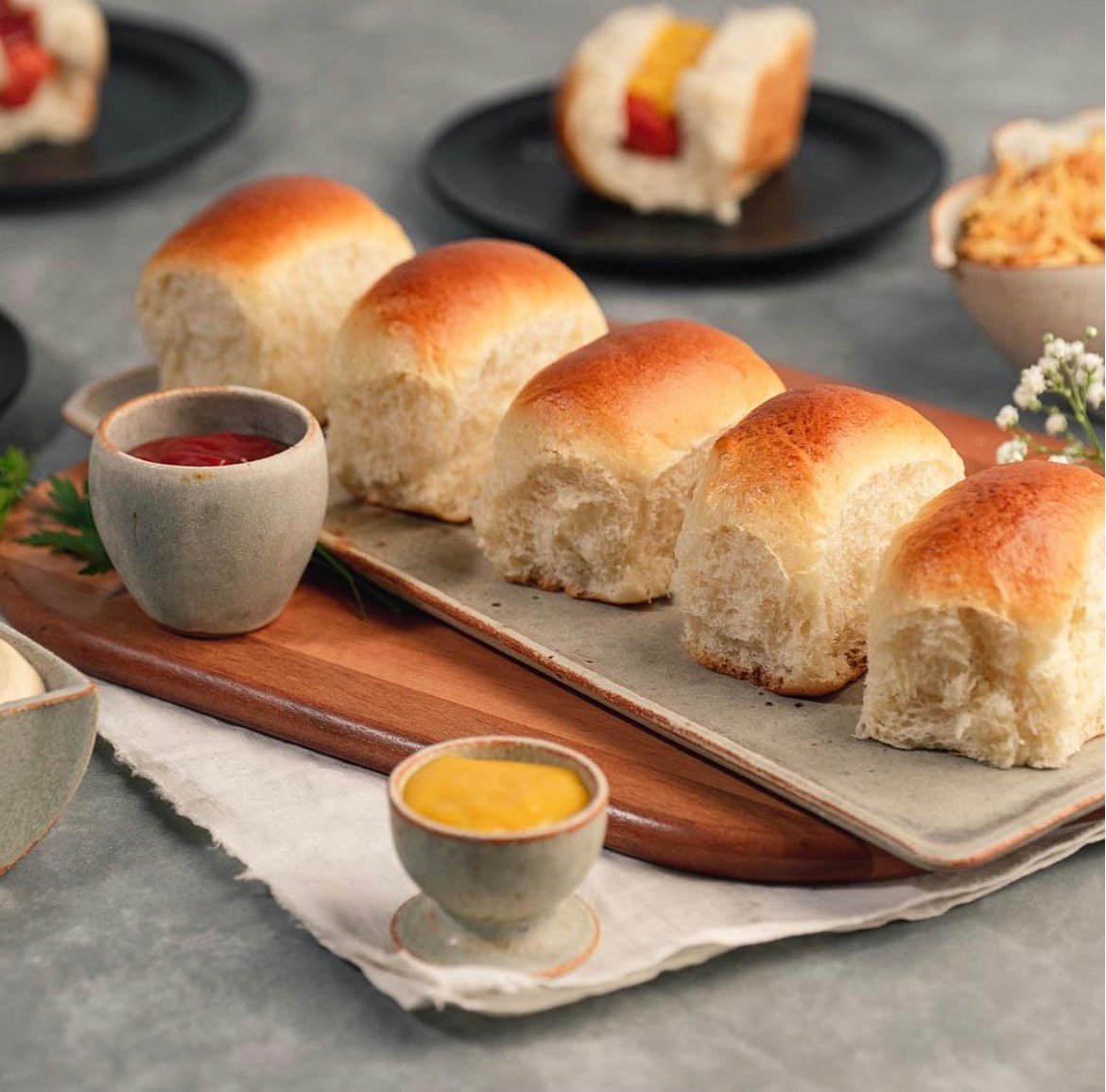 Mini Pão Hot Dog (20 un)